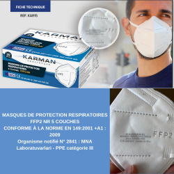 Masques de protection FFP2